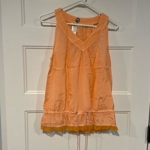 Diesel Sleevelss Flowy Top in Sz Medium